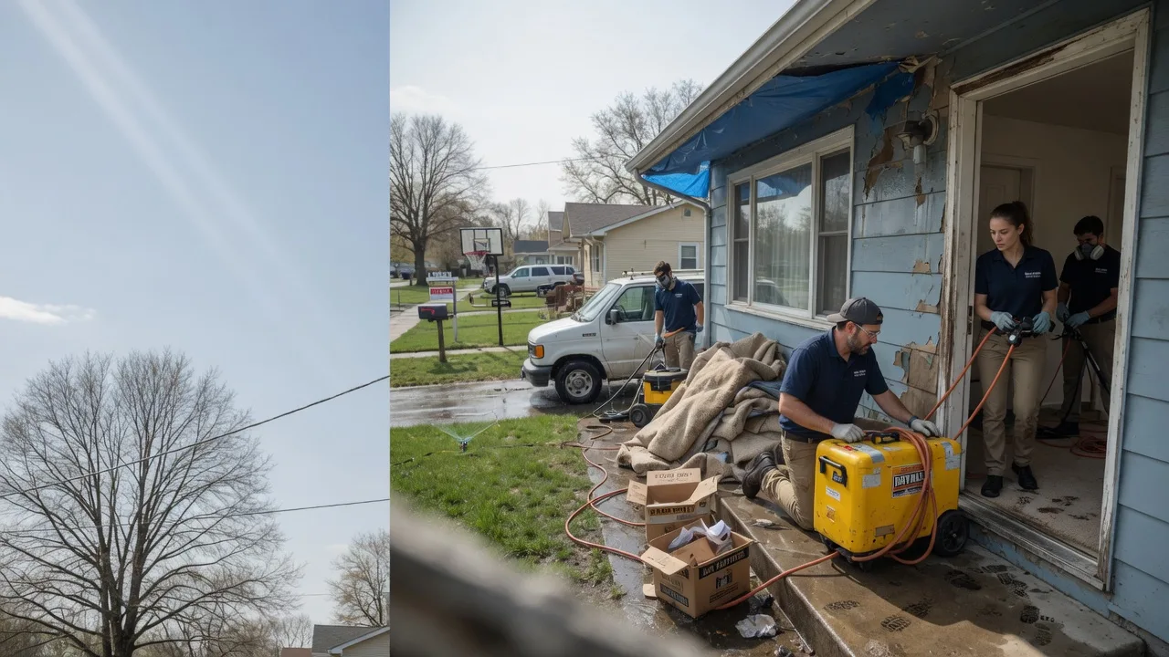 Basement Flood Cleanup in Pinetops, NC near me
